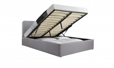 Lit avec tete de lit arrondie Louise