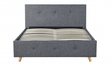 Lit coffre double scandinave lulea