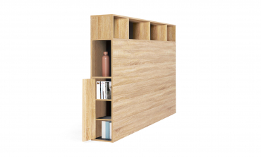 Tête de lit avec rangements