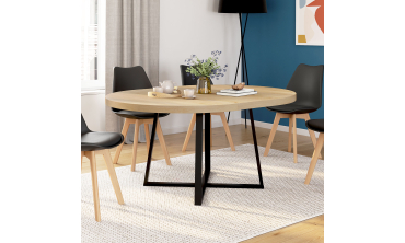 Table à manger extensible Sana 120-160 cm