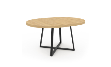 Table à manger extensible Sana 120-160 cm