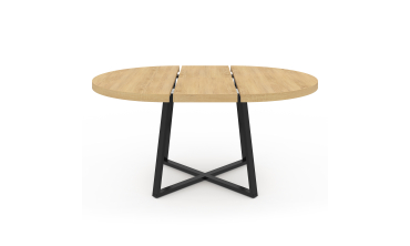 Table à manger extensible Sana 120-160 cm