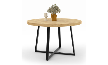 Table à manger extensible Sana 120-160 cm