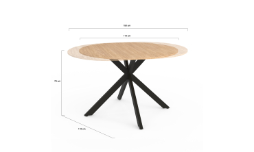 Table repas extensible Soline