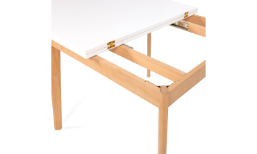 Table repas scandinave pliable