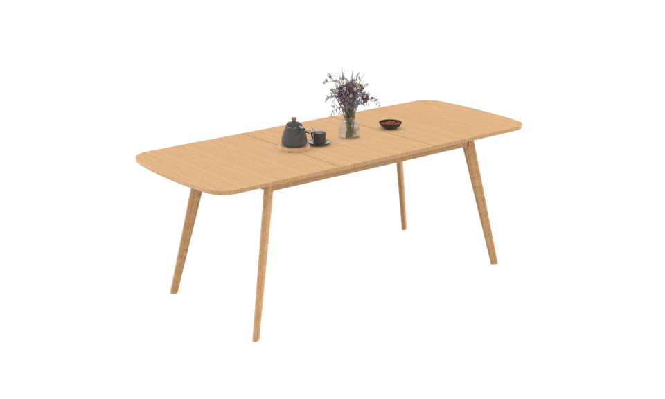 Table repas extensible Venezia 160-200cm