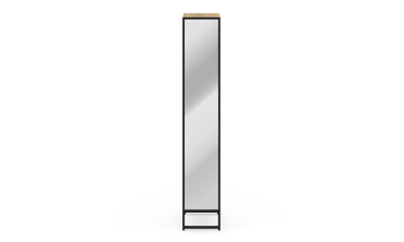 Colonne de salle de bain Memphis 1 porte avec miroir 170cm