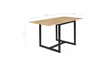 Table repas extensible Memphis