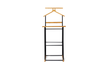 Valet de chambre bois/noir