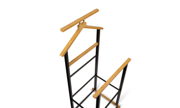 Valet de chambre bois/noir