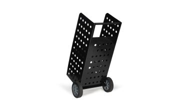 Porte bûches à roulettes