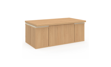 Table basse Tania 2 en 1 avec plateau dépliant et 4 assises