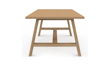 Table basse Gustave effet chevron L110cm