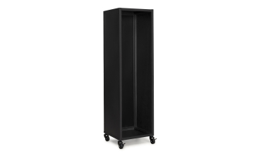 Range bûches vertical 120cm avec roulettes