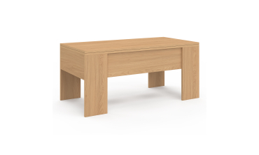 Table basse Albane avec plateau relevable et dépliant