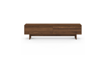Meuble TV Yumi effet noyer