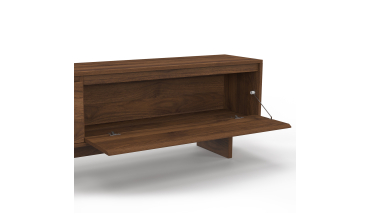 Meuble TV Yumi effet noyer