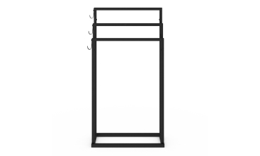 Porte-serviettes 3 niveaux en métal