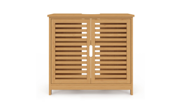 Meuble sous vasque sur pieds Maya 2 portes