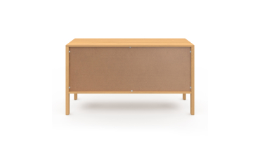 Buffet Eve 3 portes en cannage L110cm