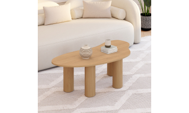 Table basse Naomi organique