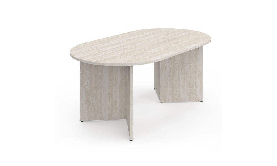 Table basse Gabin effet travertin L110cm Table basse Gabin effet travertin L110cm