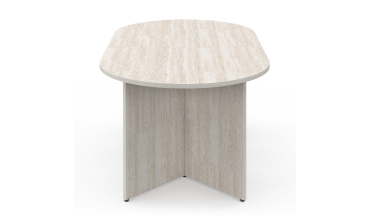 Table basse Gabin effet travertin L110cm