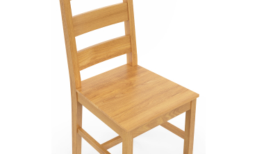 Chaises Alfie en bois de pin - lot de 4
