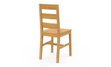 Chaises Alfie en bois de pin - lot de 4