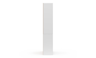 Etagère organique 6 compartiments blanche 160cm