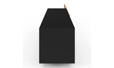 Meuble TV extensible Movena bois et noir L215-360cm