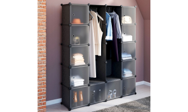 Armoire de rangement multifonction 12 cubes