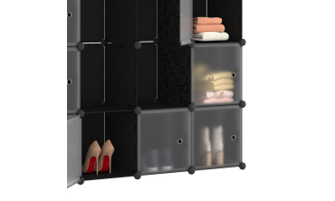 Armoire de rangement multifonction 12 cubes