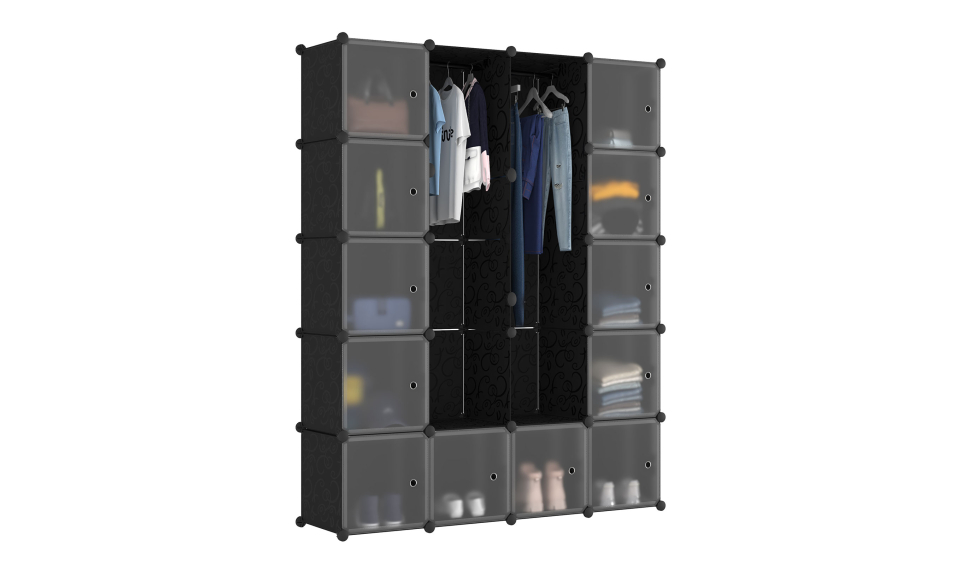 Armoire de rangement multifonction 12 cubes Armoire de rangement multifonction 12 cubes