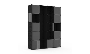 Armoire de rangement multifonction 12 cubes