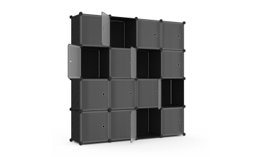 Armoire de rangement multifonction 16 cubes