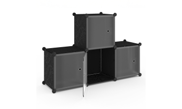 Armoire de rangement multifonction 16 cubes