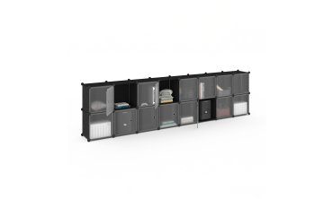 Armoire de rangement multifonction 16 cubes