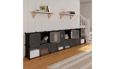 Armoire de rangement multifonction 16 cubes