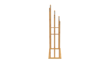 Porte-serviettes Maya 3 niveaux en bambou