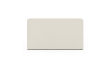 Lit coffre Louise 160x200cm tissu bouclette