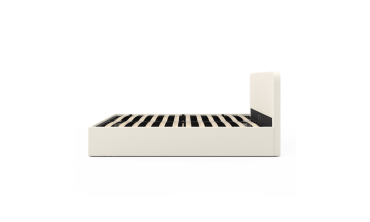 Lit coffre Louise 160x200cm tissu bouclette