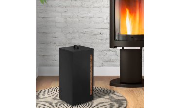 Réservoir à granules et pellets noir 30kg Réservoir à granules et pellets noir 30kg