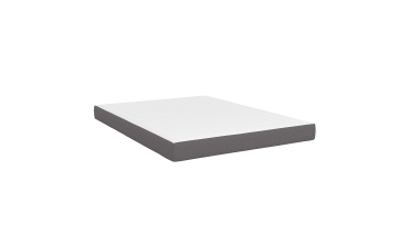 Matelas mémoire de forme épaisseur 16cm blanc et gris 140x190cm