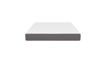 Matelas mémoire de forme épaisseur 20cm blanc et gris 140x190cm