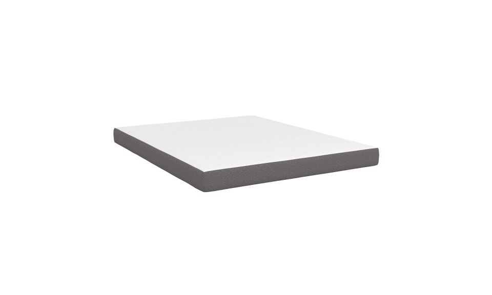 Matelas mémoire de forme épaisseur 16cm blanc et gris 160x200cm Matelas mémoire de forme épaisseur 16cm blanc et gris 160x200cm