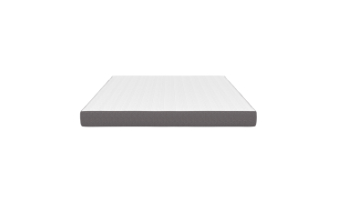 Matelas mémoire de forme épaisseur 16cm blanc et gris 160x200cm Matelas mémoire de forme épaisseur 16cm blanc et gris 160x200cm
