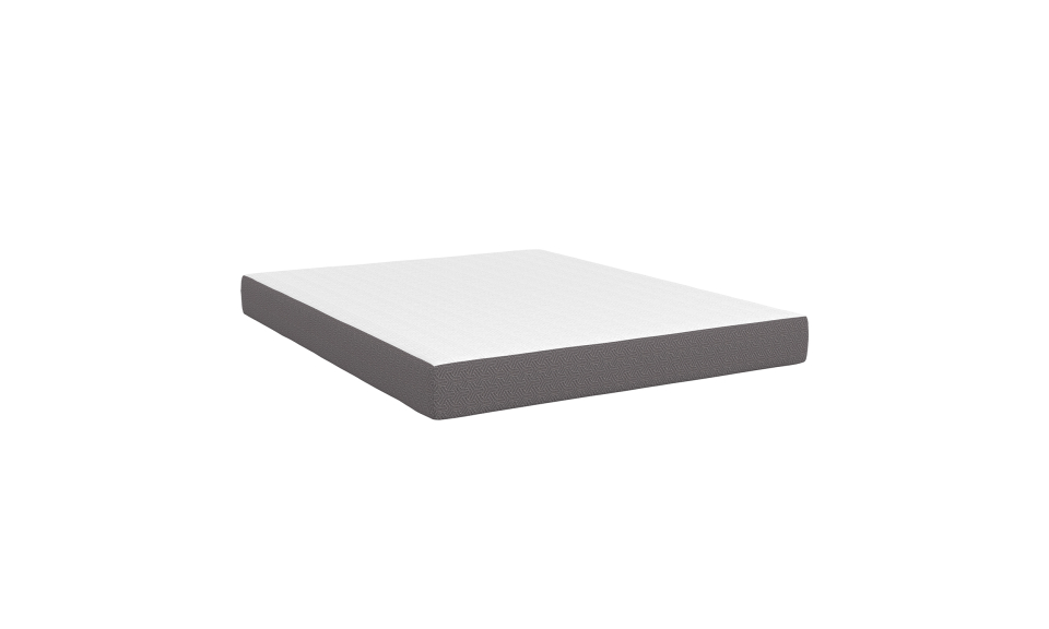 Matelas mémoire de forme épaisseur 20cm blanc et gris 160x200cm Matelas mémoire de forme épaisseur 20cm blanc et gris 160x200cm