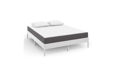 Matelas mémoire de forme épaisseur 20cm blanc et gris 160x200cm Matelas mémoire de forme épaisseur 20cm blanc et gris 160x200cm