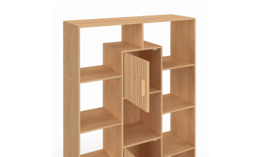 Etagère bibliothèque Faustine 11 compartiments